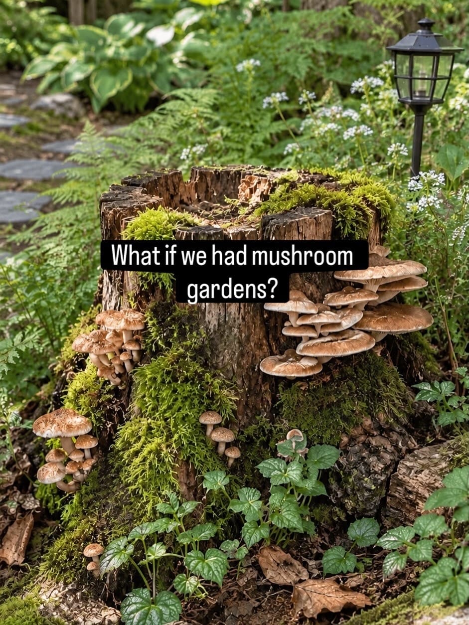 Rethinking the Garden: What If We Designed for Fungi?
